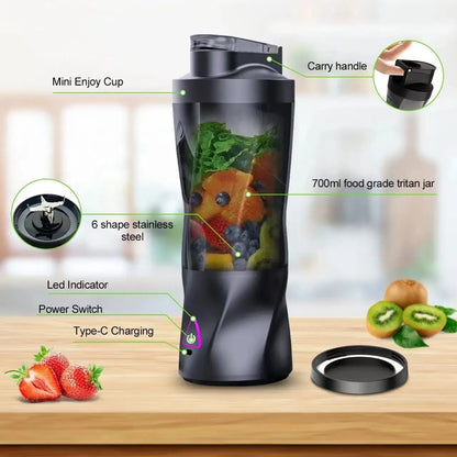 PowerBlend 700ML Wireless Electric Juicer